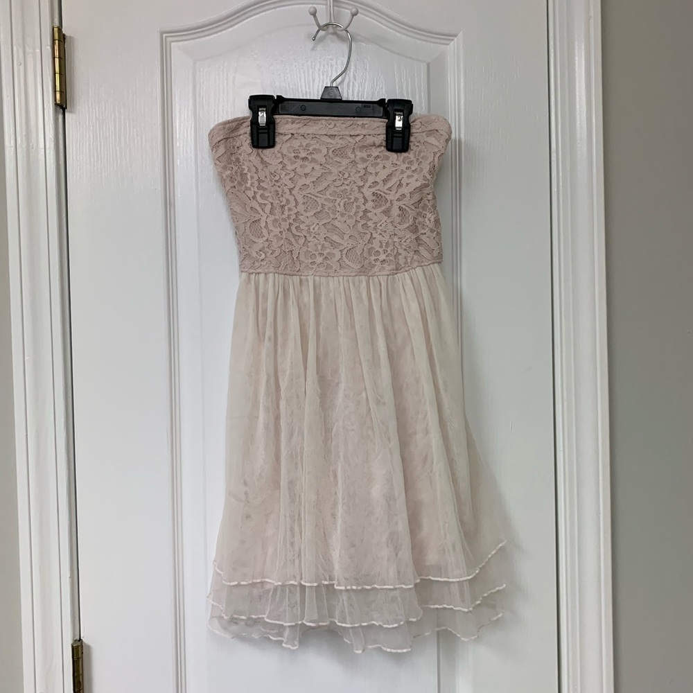 Girls Abercrombie Kids Strapless Dress size Large